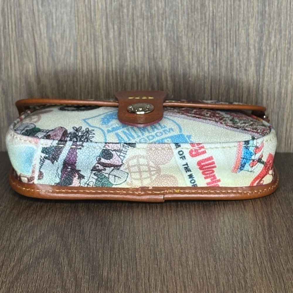 Dooney & Bourke Disney Parks Magic Kingdom Wristlet Purse Wallet